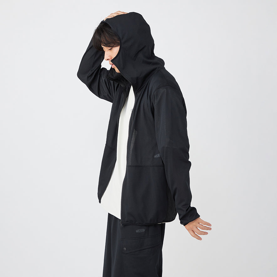 ナイスミント メッシュ フルジップ フーディー 11