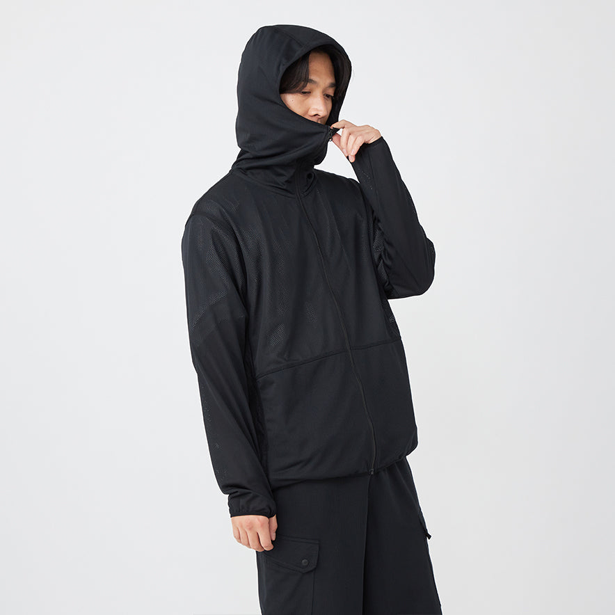 ナイスミント メッシュ フルジップ フーディー | Black | KEEN公式