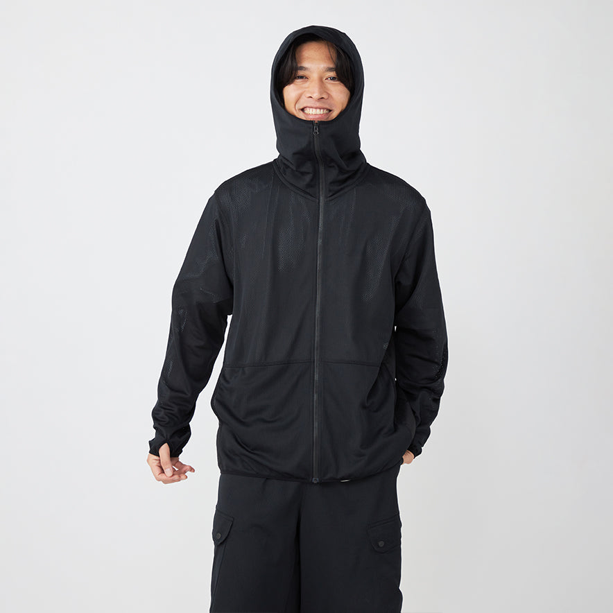 ナイスミント メッシュ フルジップ フーディー | Black | KEEN公式