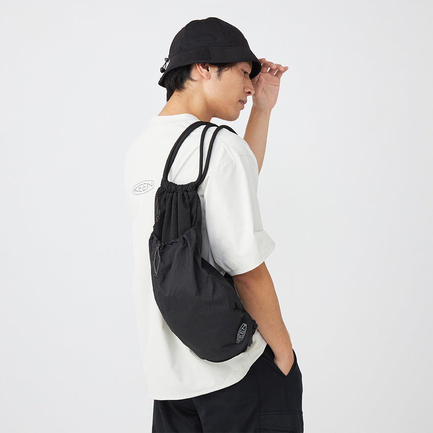 メッシュナイロン ナップサック | Black | KEEN公式オンラインストア