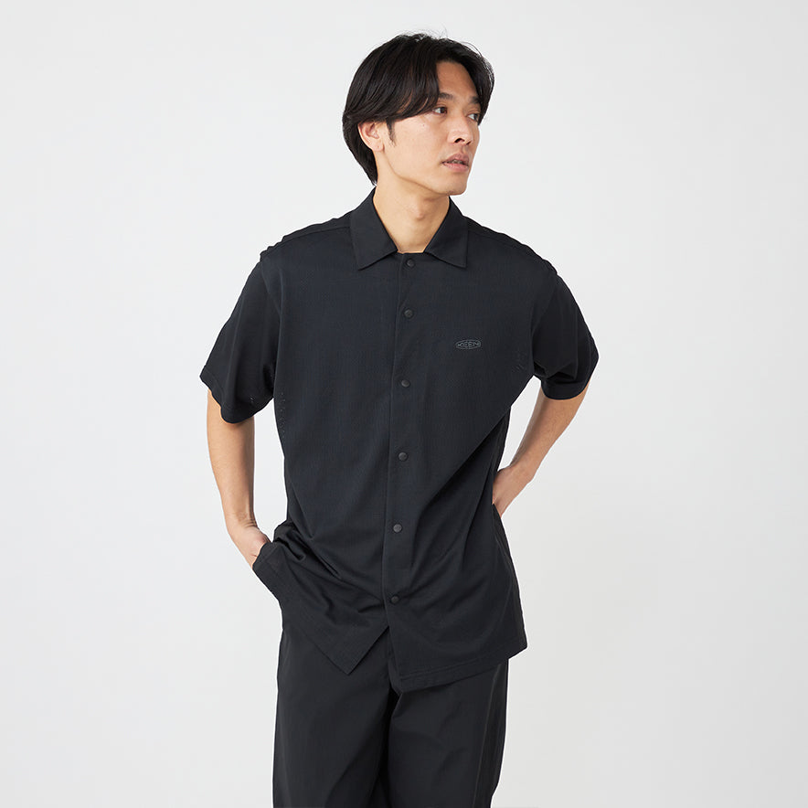 ナイスミント メッシュ シャツ | Black | KEEN公式オンラインストア