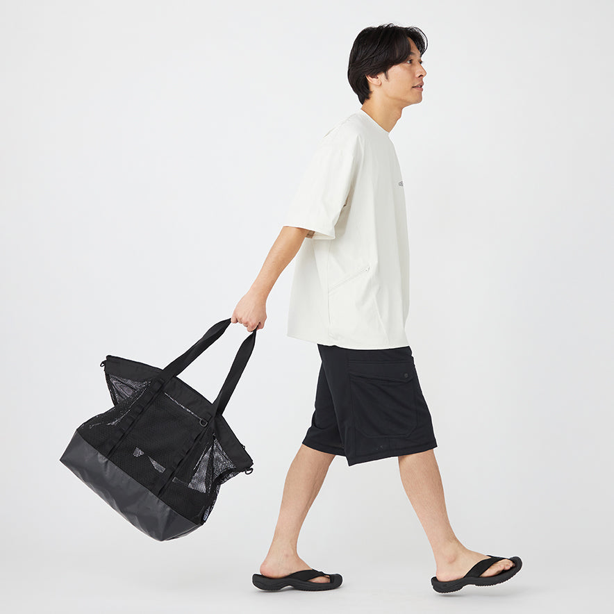 メッシュ ビッグ トート | Black/Black | KEEN公式オンラインストア