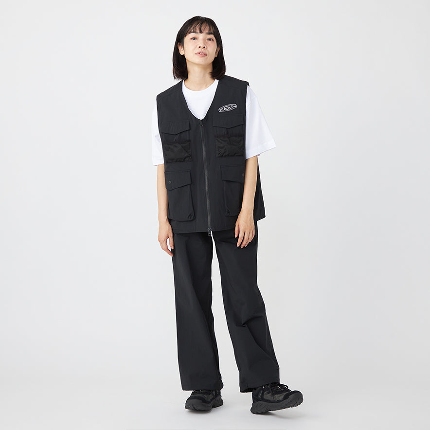 ナイロン ストレート パンツ | Black | KEEN公式オンラインストア