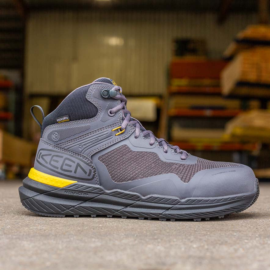 メンズ ワークブーツ | シンクロ ミッド ウォータープルーフ | KEEN