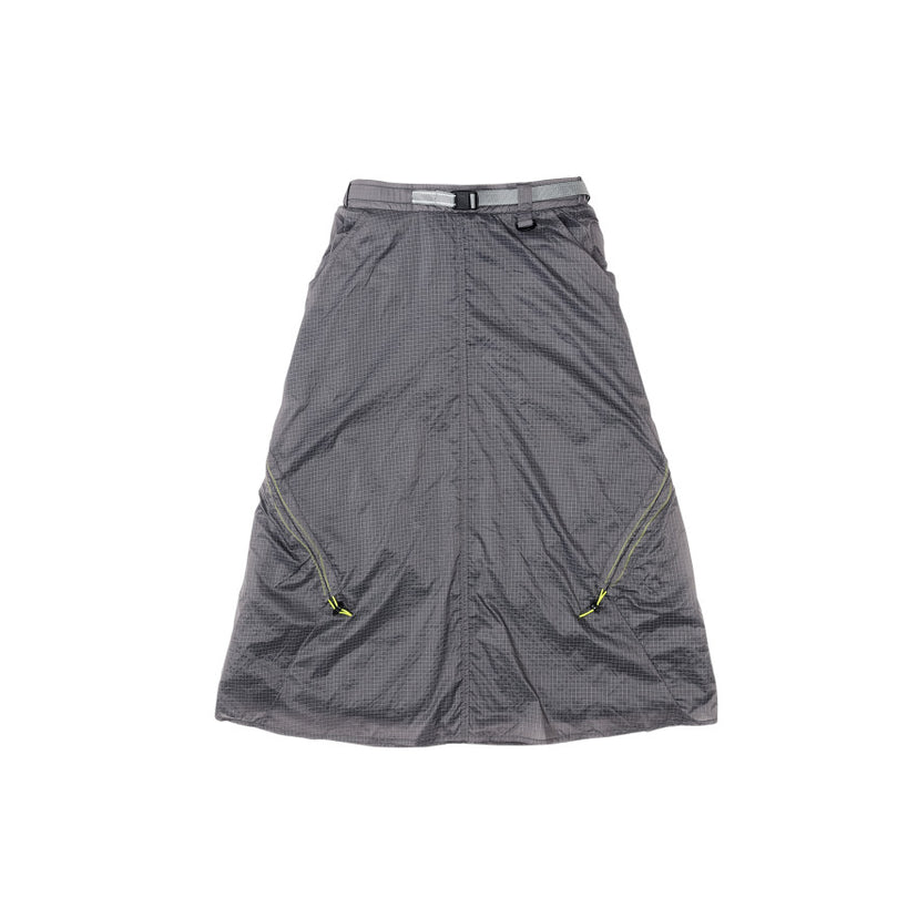 ナイロン バンジー スカート  |  Steel Grey/Black