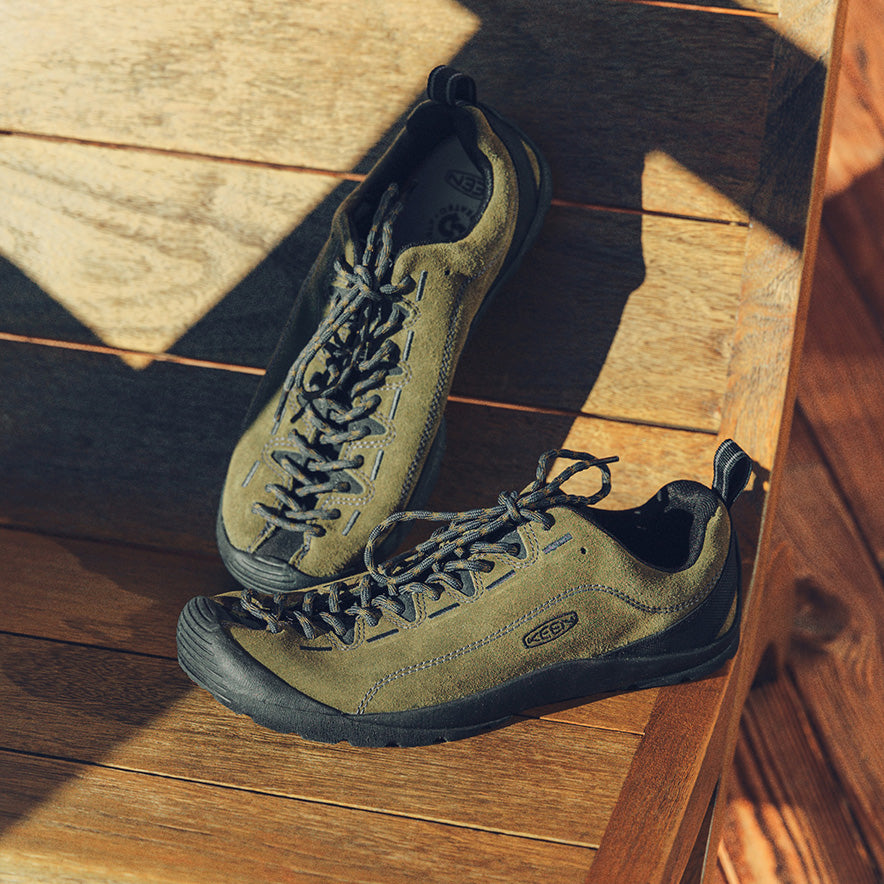 KEEN Jasper スニーカー オリーブ メンズ ジャスパー スニーカー | Dark Olive/Naval Academy | KEEN公式