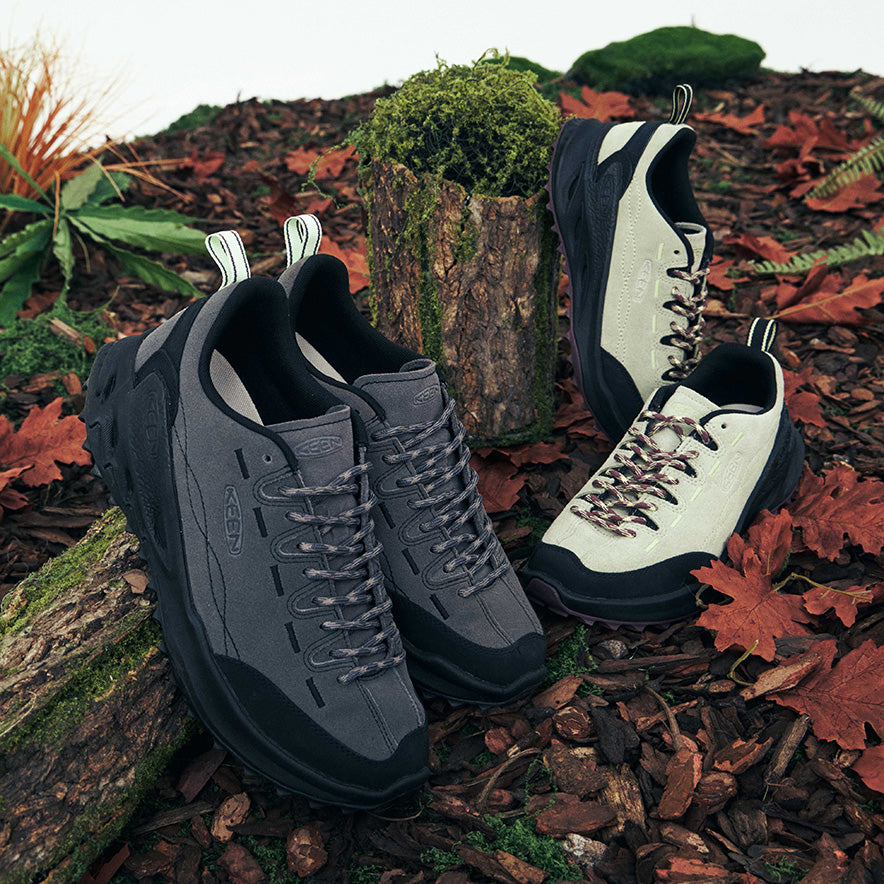 Y*C様 KEEN スニーカー 24.5cm新品未使用 ウィメンズ ジャスパー ザイオニック スニーカー | Desert Sage/Lemon