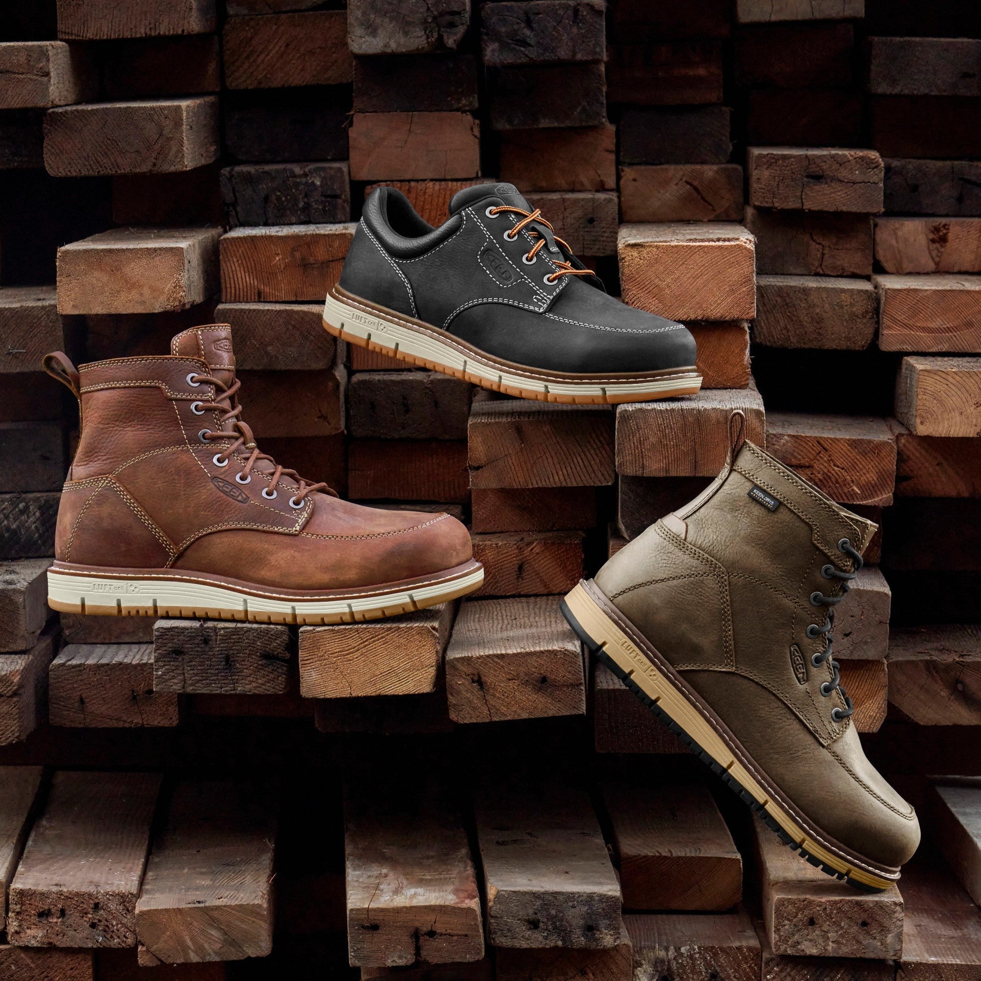 メンズ ワークシューズ | サンノゼ オックスフォード（アルミニウム