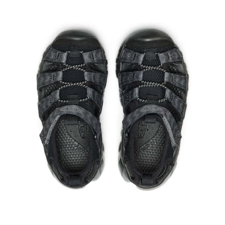 リトルキッズ ハイパーポート エイチツー | Black/Steel Grey | KEEN