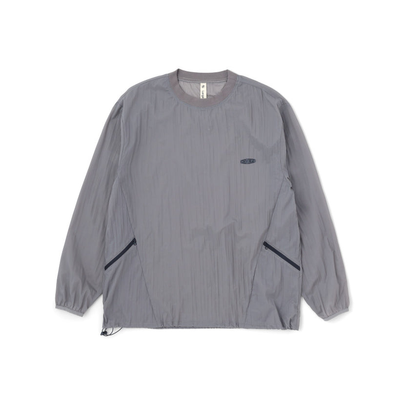 ナイロン パッカブル クルー  |  Grey