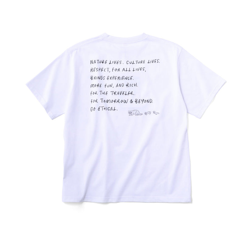 Us 4 IRIOMOTE OC/RP ファミリー ネコ ティー KEEN x Yu Nagaba  |  White