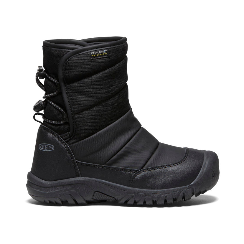 ビッグキッズ パフライダー ウォータープルーフ  |  Black/Steel Grey