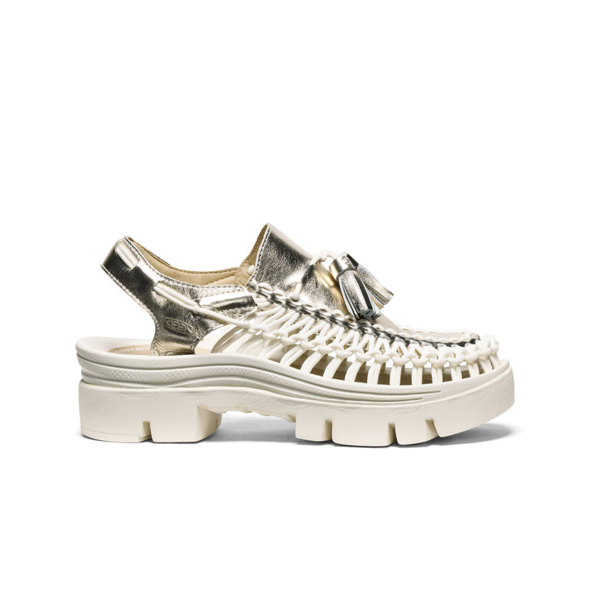 オールジェンダー ユニーク ピーエルティー タッセル  |  Champagne Gold/Star White