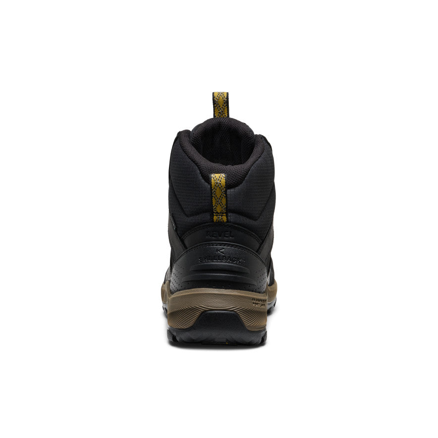 メンズ レヴェル フォー ミッド ポーラー | Black/Lemon Curry | KEEN