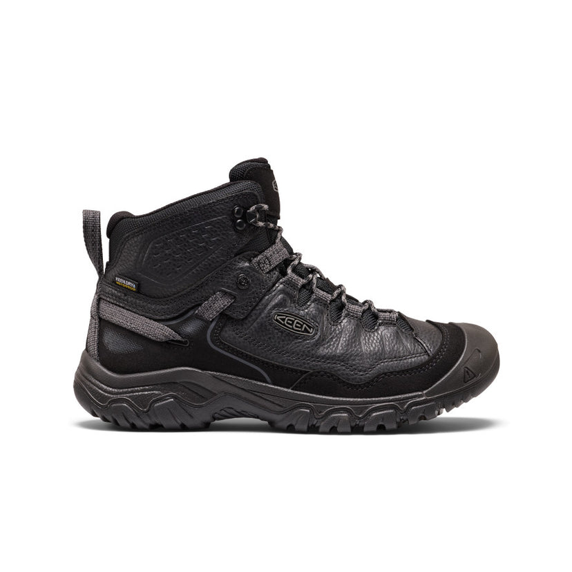 メンズ ターギー フォー ミッド ウォータープルーフ 防水ハイキングシューズ  |  Tumbled Black