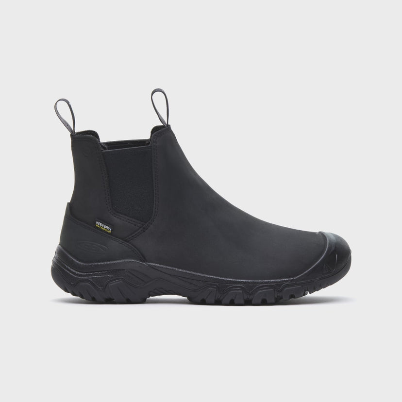 メンズ アンカレッジ ブーツ フォー ウォータープルーフ  |  Black/Black