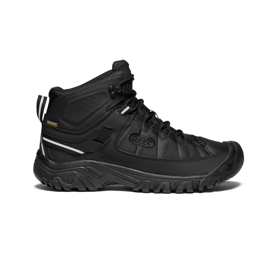 KEEN 特価[キーン] トレッキングブーツ TARGHEE EXP MID WP メンズ BLACK/BLACK 33.0 cm並行輸入商品 