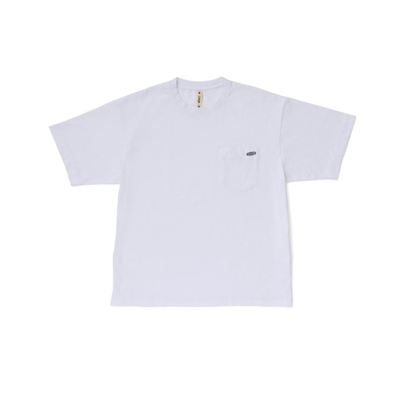 OC/RP ポケット ビッグ ティー  |  White/ Black